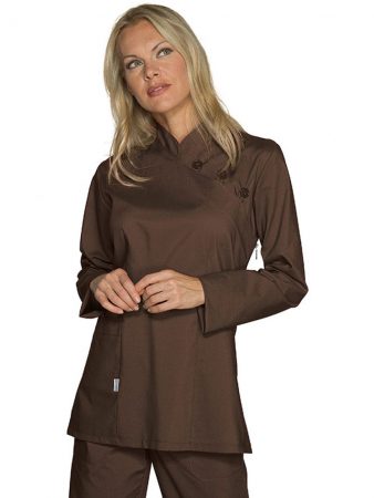 SPA TUNIC POLYESTER/COTTON LONG SLEEVE