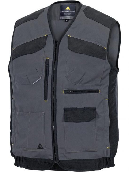Delta Plus Panoply M6GIL Panostyle Mens Work Vest Gilet Bodywarmer Tool Vest