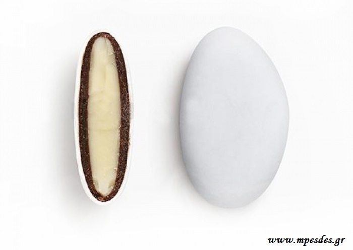 Together καραμέλα της εταιρείας Χατζηγιαννάκη με λευκή σοκολάτα & σοκολάτα (55% κακάο) με λεπτή επικάλυψη ζάχαρης, γεύση καραμέλα..! Χρωματισμοί: λευκό (τεμάχια/κιλό: 180-100), μπεζ (τεμάχια/κιλό: 160-180)